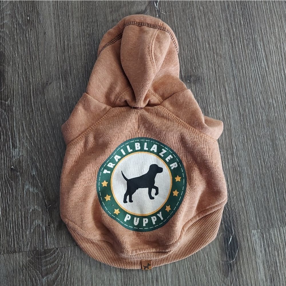 Hotel Doggy Brown Trailblazer Puppy Hoodie XS